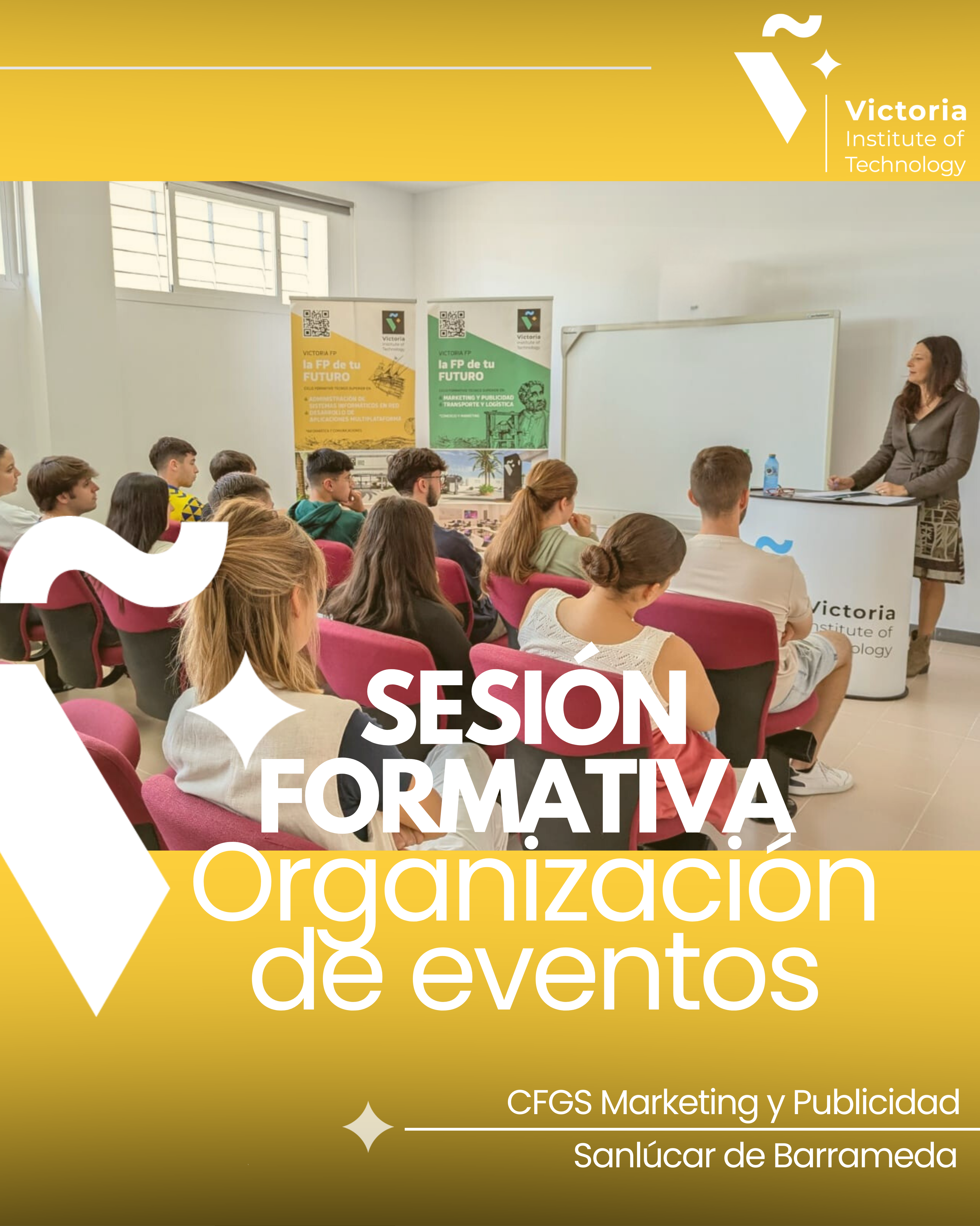 Victoria FP inicia nuevas sesiones formativas con profesionales del sector de los eventos